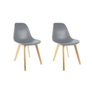 HOME DECO FACTORY The HD3076 - Juego de 2 sillas escandinav…