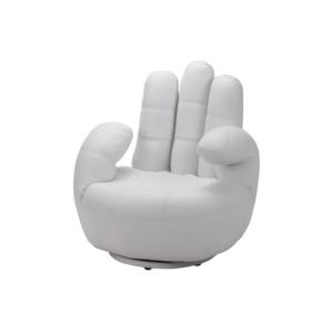 Vente-unique - Sillón de Mano Giratorio Catchy en Simili -…