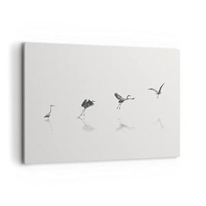 ARTTOR Cuadros Decoracion Salon Vuelo Ave Garza Lienzos dec…