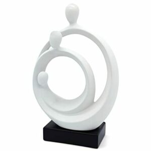Elegante Escultura « Familia » - Moderna Figura de cerámica…