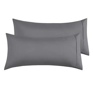 Funda de Almohada 100% Microfibra 50 x 90 cm, Juego de 2 Fu…