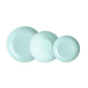 Luminarc Pampille Turquesa Vajilla Opal 18 Piezas - 6 Perso…