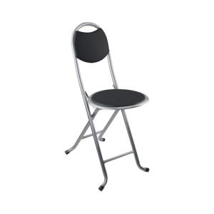 7H SEVEN HOUSE Taburete Plegable con Respaldo 32x36x73.5cm…