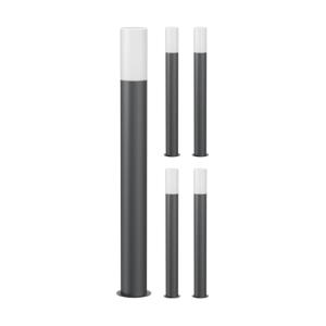 ledscom.de 5 x GROPO luz de camino/luz de bolardo para exte…