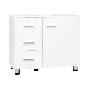 EUGAD Armario de Baño, Mueble Auxiliar Baño con 3 Cajones,…
