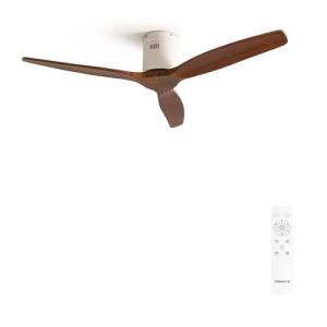 CREATE / WINDCALM/Ventilador de techo ABS blanco aspas efec…