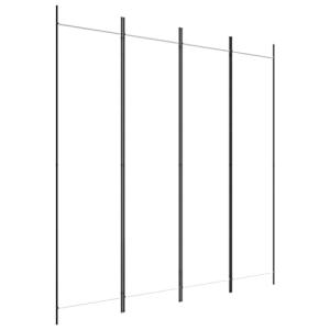 vidaXL Biombo Divisor de 4 Paneles Separador Decoración Hab…