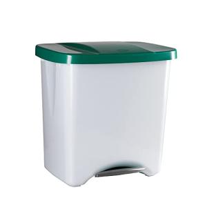 Denox DEN111 Pedalbin Ecológico 50 litros, Verde, 475x360x4…