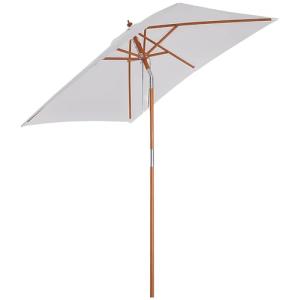 Outsunny Sombrilla Terraza Exterior 200x150 cm Sombrilla de…