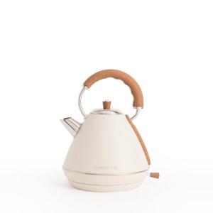 CREATE/KETTLE RETRO L/Hervidor de agua eléctrico Blanco Rot…