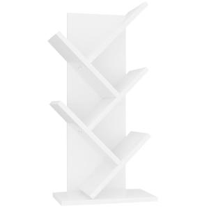 YMYNY Estantería de árbol, Librería de 4 Niveles, Librero d…