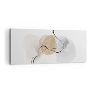 Lienzos decorativos 100x40cm Cuadro Sobre Lienzo Moderno Ab…