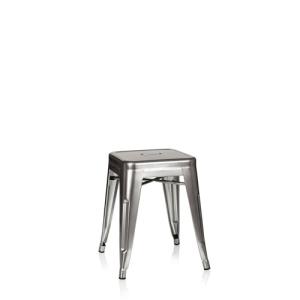 hjh OFFICE 645005 Taburete VANTAGGIO Metal Platino, Taburet…