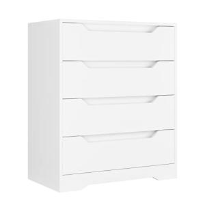 HOCSOK Cómoda de Cajones, Cómoda de Salón con 4 Cajones, Mu…