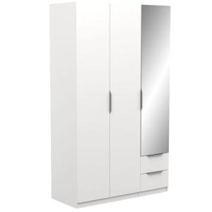 Miroytengo Armario con Espejo en Color Blanco Mate | Modern…