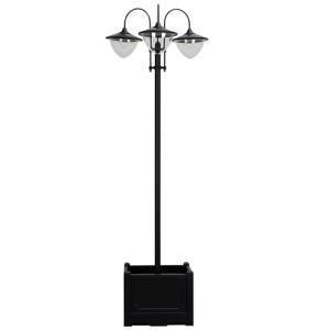 Outsunny Farol Solar de Jardín con 18 Luces LED Blanca Fría…