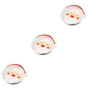 ABOOFAN 3 Piezas plato navideño navideños christmas placas…