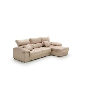 Velare | Sofa Chaise Longue Reclinable Beatrice Beige Derec…