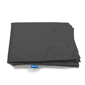 Bruni Funda de puf extraíble para todos los pufs rectangula…