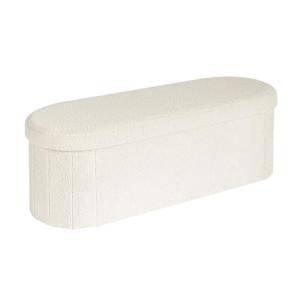 Bonlife Baúl Plegable,Puff Almacenaje, Taburete Reposapiés,…