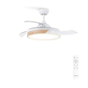 CREATE / WIND CLEAR/Ventilador de techo con luz blanco made…