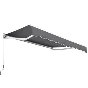 Yaheetech Toldo Manual Retráctil 250x200cm con Manivela de…