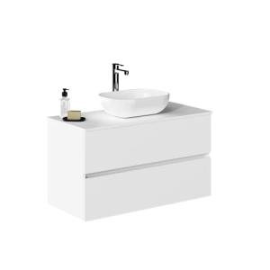 Baikal Mueble de Baño Onyx. Mueble MONTADO, Mueble 2 cajone…