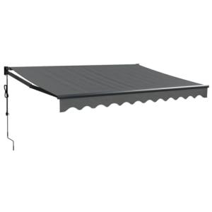 vidaXL Toldo Retráctil Automático, Toldo Eléctrico con Moto…