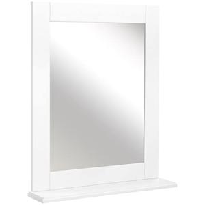 kleankin Espejo de Baño 50x11,5x60 cm Espejo de Pared Moder…