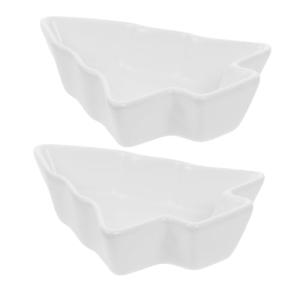 TOPBATHY 10 Piezas plato de salsa navideña platos de nueces…