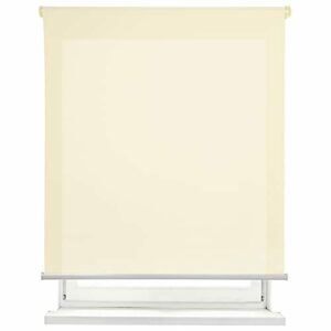 MERCURY TEXTIL-Estor Enrollable translúcido Liso (Beige, 10…