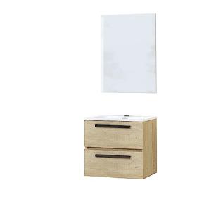 Baikal Mueble de Baño SAVA. Mueble de 2 Cajones, Suspendido…