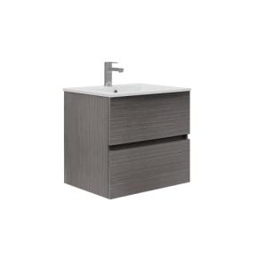 Baikal Mueble de Baño Dos cajones, suspendido a la Pared co…