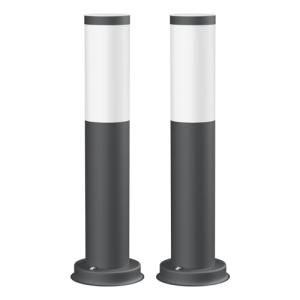 ledscom.de 2 pzas. luz de bolardo PORU para exteriores, IP4…