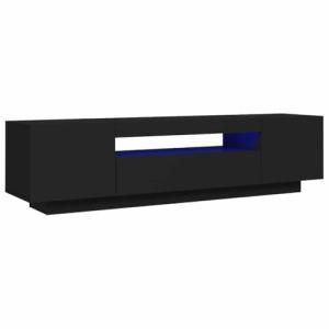 vidaXL Mueble para TV con Luces LED Soporte Mobiliario Arma…