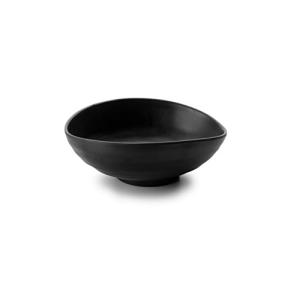 LACOR - 63369 - Bol De Melamina Oval 24x20x9 - Negro