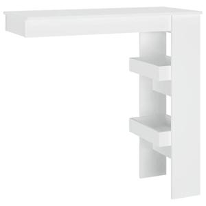 vidaXL Mesa de Bar de Pared Mesita de Comedor Alta Pub Barr…