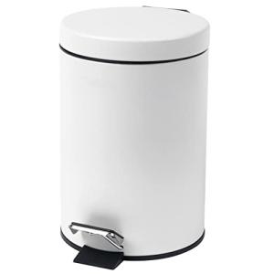 Beldray LA038098WHTEU7 Cubo De Basura Redonda Con Tapa De C…