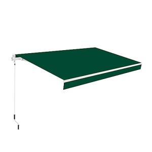 Smartsun Toldo Retráctil Exterior 3x2 Verde Poliéster – Lon…