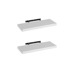LOLAhome - Set de 2 Baldas Flotantes para Pared de Madera B…
