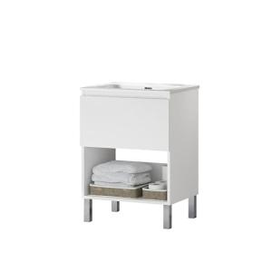 Baikal Mueble de Baño Gap. Mueble con Patas con Puerta Abat…