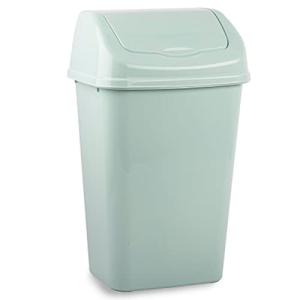 Acan Tradineur - Papelera de plástico con Tapa basculante,…