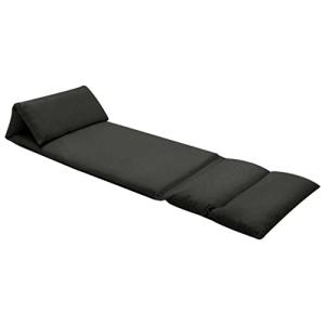 vidaXL Tumbona de Suelo Plegable Cama Chaise Longue de Invi…