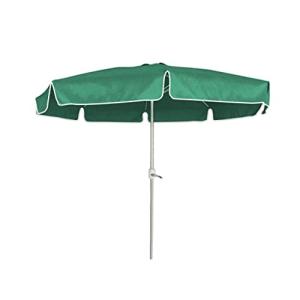 Sombrilla Parasol Grande con Manivela para Jardin Ø270cm Te…