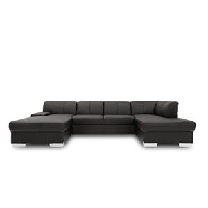 DOMO. collection Sofá de Piel en Forma de U, tapizado, 150…