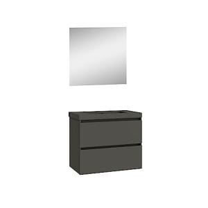 Baikal Mueble de Baño Unicolor. Conjunto de Baño de 2 Cajon…
