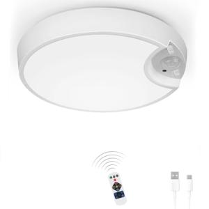Ddlisu Plafon LED Techo con Sensor de Movimiento, Luz de Te…