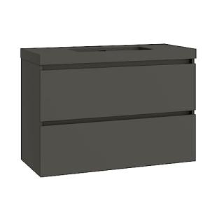 Baikal Mueble de Baño Unicolor. Conjunto de Baño de 2 Cajon…