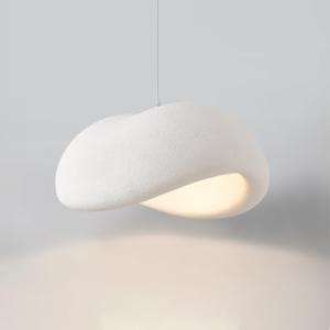 Lfoute Wabi-Sabi Lámpara Colgante Blanco E27 Lámpara De Mes…