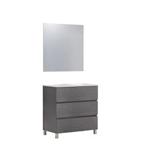 Baikal Conjunto de Mueble de Baño Neo con Espejo Luna Lisa,…
